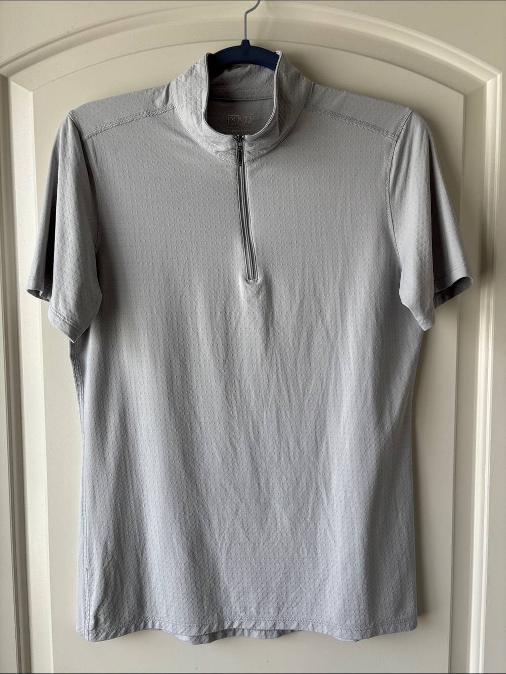 Dover Saddlery Coolblast 100 Ladies’ Short Sleeve Sunshirt- M- Silver